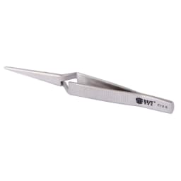 1Piece Cross Lock Stainless Steel Precision Tweezers Reverse Action Tweezer Maintenance Hand Tools 121mm
