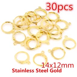 20-50pcs Fashion Bronze Rhodium Gold Silver Plated French Earring Hooks Wire Settings DIY Jewelry Making Findings Accessories