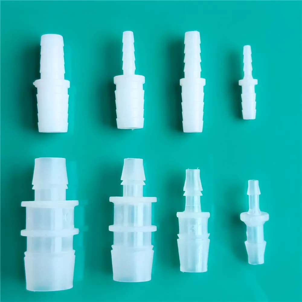2pcs 24Sizes 2.4-15.8mm Reducing Diameter Plastic Silicone Tube Joint Straight Gas Water Pipe Hose Connectors Aquarium Drop Ship