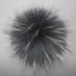 Big Colorful Fluffy Real Fox Fur Raccoon Pompoms With Button DIY Poms Balls Natural Fur Pompons For Hats Caps Shoes Whosale