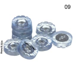 10pcs Rubber Non-slip Chair Leg Caps Feet Pads Sofa Foot Covers Floor Furniture Legs Non-noise Protector Pad with Screws