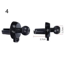Universal Air Outlet Fixing Clip Nut Screw Base Option Holder for Car Phone Holder Mount GPS DV Dash Camera Suction Cup Bracket