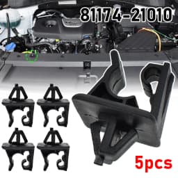 5x Hood Bonnet Prop Rod Support Stay Clip Holder Clamp For Hyundai Tucson Elantra i30 Sonata Santa Fe Kia Rio Optima 8117421010