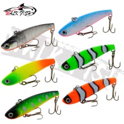 WALK FISH Sinking Vibration Fishing Lure 10g 14g 18g 22g Hard Bait Artificial VIB Winter Ice Fishing Pike Bait Tackle Isca Pech
