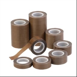 0.13/0.18mm 300 Degree High Temperature Resistance Adhesive Tape Cloth Heat Insulation Sealing Machine PTFE Tape