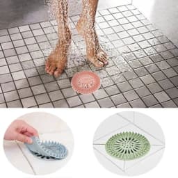 1Pc Sink Strainer Bathroom Sewer Filter Floor Drain Hair Catcher Bath Shower Stopper Plug Anti Blocking Bathroom Products