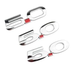 Car 3D Metal 5.0 Logo Decals Sticker For Ford Mustang GT GT50 2021 2020 2019 2018 Rear Trunk Body Badge Emblem Styling Stickers