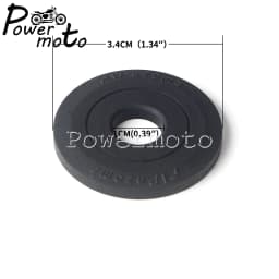 34mm Rear Fender Seat Mount Rubber Gasket For Harley Touring CVO Softail Slim Sportster Dyna Street Fat Bob Low Rider Wide Glide
