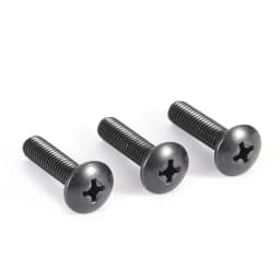 10Pcs/lot M2 M2.5 M3 M3.5 M4 M5 M6 TM Screws Phillips Truss Mushroom Head Screw Black Plated Electronic Carbon Steel Screws