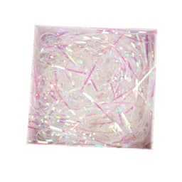 Transparent Colorful Shredded Tissue Paper Confetti Flash Raffia Gift Box Filler Birthday Wedding Party Favor Packaging Supplies