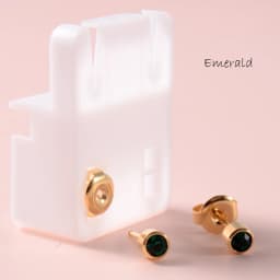 1Pair Fashion Surgical Steel Sterile Ear Piercing 24K Gold Plated Nickel-free Ear Cartilage Tragus Studs Earring Puncture Jewery