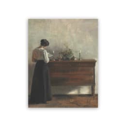 Vintage Country Natural Landscape Oil Painting On Canvas Poster Retro Flower Still Life Art Print Gallery Neutral Wall Pictures