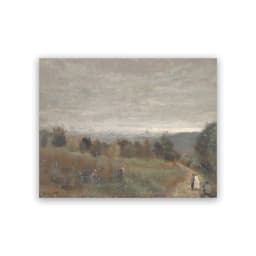 Vintage Country Natural Landscape Oil Painting On Canvas Poster Retro Flower Still Life Art Print Gallery Neutral Wall Pictures