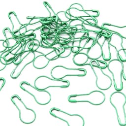 100pcs Mix Safety Pins Metal Gourd Pins Crochet Locking Knitting Cross Stitch Marker Tag Clips Hangtag DIY Sewing Tools Needle