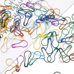 100pcs Mix Safety Pins Metal Gourd Pins Crochet Locking Knitting Cross Stitch Marker Tag Clips Hangtag DIY Sewing Tools Needle