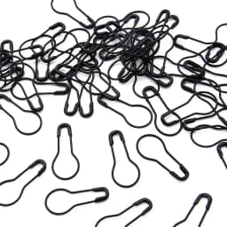 100pcs Mix Safety Pins Metal Gourd Pins Crochet Locking Knitting Cross Stitch Marker Tag Clips Hangtag DIY Sewing Tools Needle