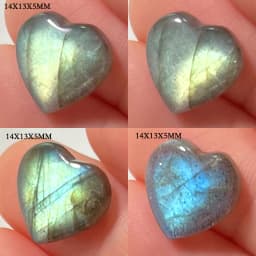 Wholesale Natural Stone Loose Beads Irregular Shape Bead Blue Purple Labradorite Cabochon 2-4Pcs/Lot