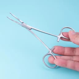 Sterilized Disposable Biopsy Dermal Anchor Puncher for Skin Surgical Steel Holding Pliers Professional Body Piercing Tool Forcep