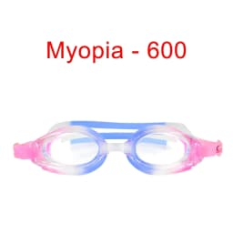 Kids Myopia Swimming Goggles for Boys Girls Ages 4-14 (Approximate) with Anti-fog Spray Swim Glasses Eyewear