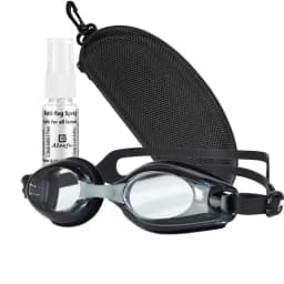 Kids Myopia Swimming Goggles for Boys Girls Ages 4-14 (Approximate) with Anti-fog Spray Swim Glasses Eyewear