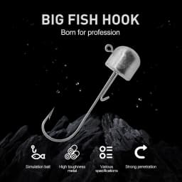 ESFISHING Pesca Ned Rig Hook Jig Head 1.5g 2g 3g 5g 6g 10g 14g 18g Mustad Hooks for Soft Lure Fishing