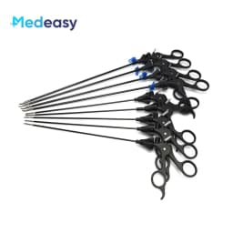 Reusable Laparoscopic Surgical Instruments, Medical Laparoscopy Surgery Forceps Graspers Scissors 5mm with Unlocked Handle