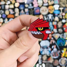 Groudon enamel pin badge brooch jewelry