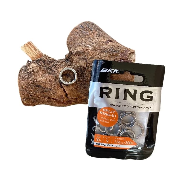 BKK Fishing Stainless Split Rings