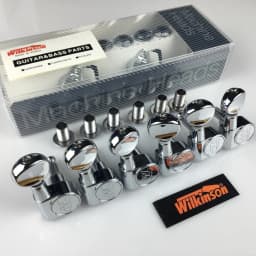 NEW Wilkinson WJN-05 Electric Guitar Machine Heads Tuners Mini Oval Tuner for ST TL Chrome Silver Tuning Pegs