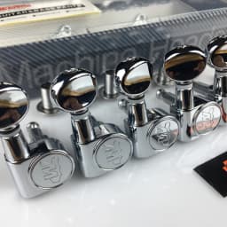 NEW Wilkinson WJN-05 Electric Guitar Machine Heads Tuners Mini Oval Tuner for ST TL Chrome Silver Tuning Pegs