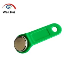 10Pcs iButton DS1990A TM1990A-F5 Touch Memory Card TM iButton Tag IB Tags with Handle for Electronic Lock Access Control Door