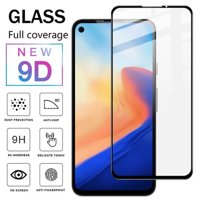 9D Tempered Glass For Google Pixel 8 7A 7 6A 6 5 5xl 4A 4 4XL 3A 3AXL 4A5G 5A Full Cover Screen Protector tempered glass film