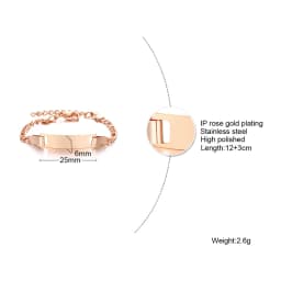 Custom Engraved Mom Names Birthday Date Bracelets Figaro Link Chain Smooth Bangle Personalized Family Love Gifts Jewelry
