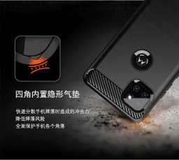 For Motorola Moto G 5G Case Bumper Rubber Silicone Carbon Fiber Cover For Motorola Moto G 5G Phone Case For Moto G 5G Case 6.7