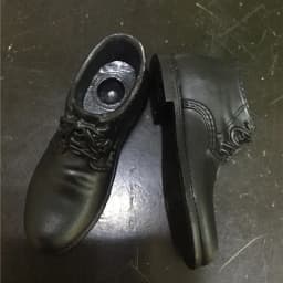 1/6 Male Leather Shoes Model Black Brown High Upper Boots Fit 12" Detachable Feet Action Figure Body Doll