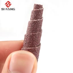 38mm 48mm Abrasive Sandpaper Grinding Head Sanding Cone Engine Porting Assortment Set Sleeve Sandpaper Roll With 1/4inch Shank