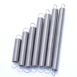 304 Stainless Steel Tension Spring Pullback Spring Draught Spring Wire Diameter 1.5/2.0 mm Extension Spiral Spring