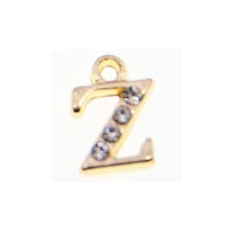 10/26pcs 13*10mm Alloy inlaid rhinestones 26 Letter Charms Pendants for Women Necklace earring jewelry accessories model