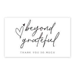 10-30Pcs Thank You Card Party Gift Shopping Purchase Thanks Greeting Cards Appreciation Card For Sellers