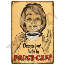 Coffee Retro Tin Sign Poster Vintage Wall Poster Metal Sign Decorative Wall Plate Kitchen Plaque Metal Vintage Decor Accessories