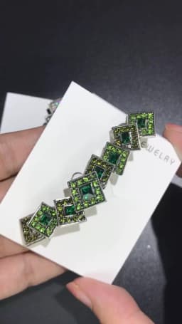 Wuli&baby Big Letter Rhinestone Brooch Pins Women 2 Colors Geometric Punk Women Sweater Coat Jewelry Pin Gift