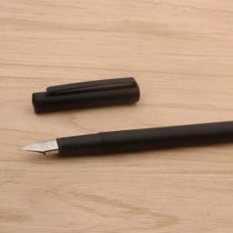 2022 Classic JINHAO 65 Stainless Steel Fountain Pen Frosted Black EF F Stationery Office School Supplies Writing Ink Pens New