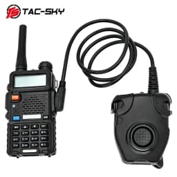 TAC-SKY tactical headset accessories U94 Ptt adapter a build button for airsoft radio walkie-talkie shooting headset