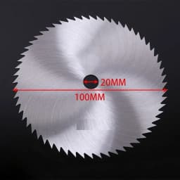 100mm Circular Saw Blade 16/20mm Bore Diameter Cutting Disc Woodworking Wood Plastic Metal Saw Blades Rotary Tool