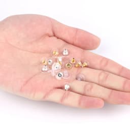 100pcs/lot Rubber Earring Backs Stopper Earnuts Stud Earring Back Supplies For Jewelry DIY Jewelry Findings Making Accessories