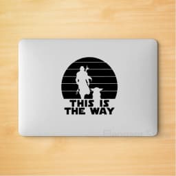 This Is The Way Vinyl Art Sticker Car Window Laptop Decoration Decal Kids Room WALL Decor Mural