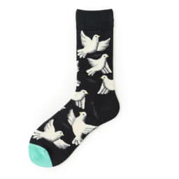 New cotton socks high-quality men's and women's British style casual Harajuku fashion novelty literary couple sexy socks