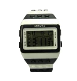 Fashion Rainbow Watch Women Led Digital Watches SHHORS Multifunction Electronic Wristwatches Ladies Girls Watches Reloj Mujer