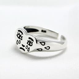 Creative Cry Face Rings for Women New Trendy Fashion Female Resizable Ring Jewelry Ladies Bar Night Club Jewelry Gifts