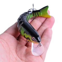 1 PCS Wobblers Fishing Lures Artificial Multi Jointed Sections Artificial Hard Bait Trolling Pike Carp Fishing Tools